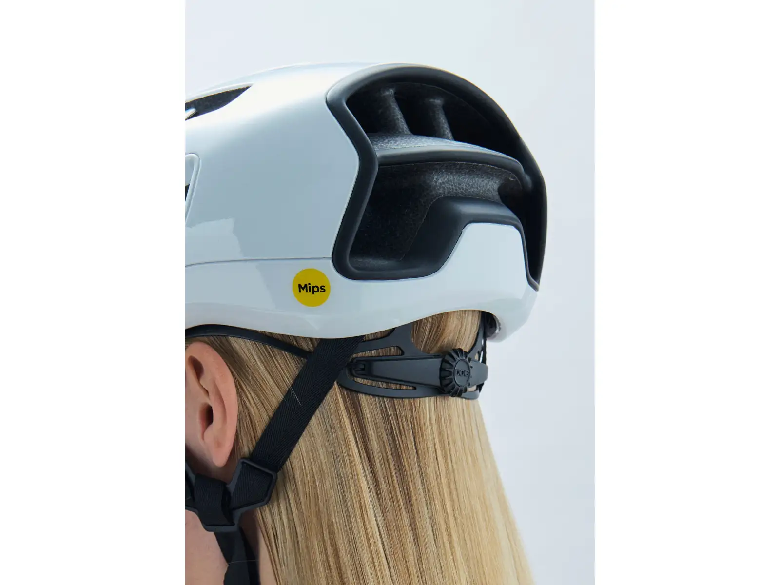 POC Cytal road helmet Hydrogen White/Uranium Black Matt/Logo