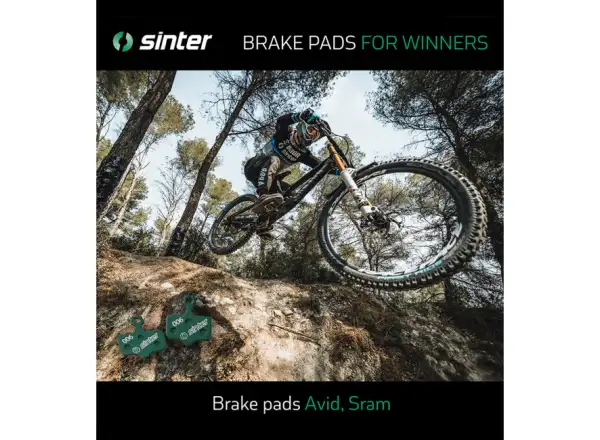 Sinter SRAM Level, Elixir, DB brake pads polymer green