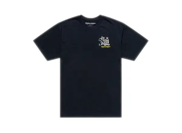Troy Lee Designs Heritage men's short sleeve T-shirt Black