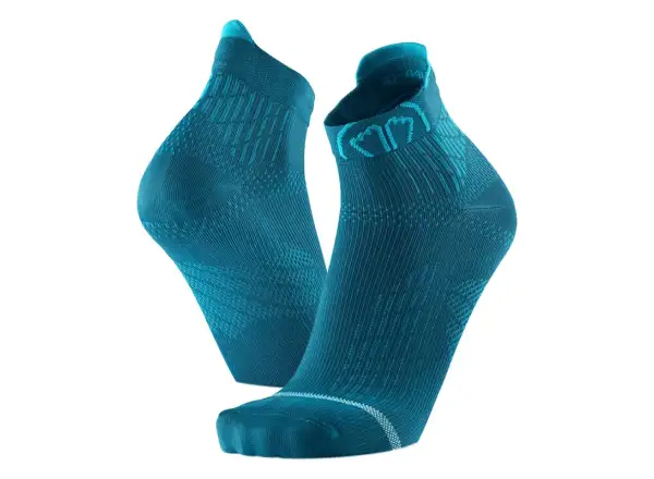 Sidas Run Anatomic Ankle women's socks Aquamarine