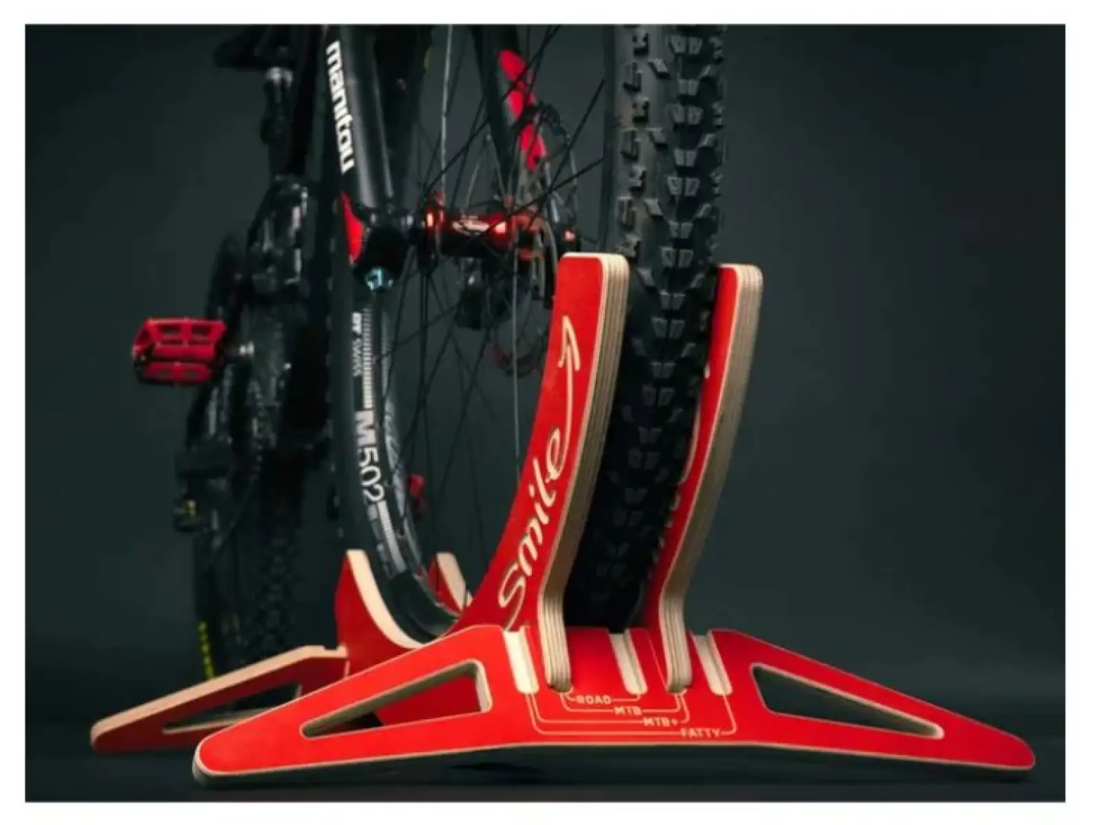 MTB Hopper Smile Bike Stand Red