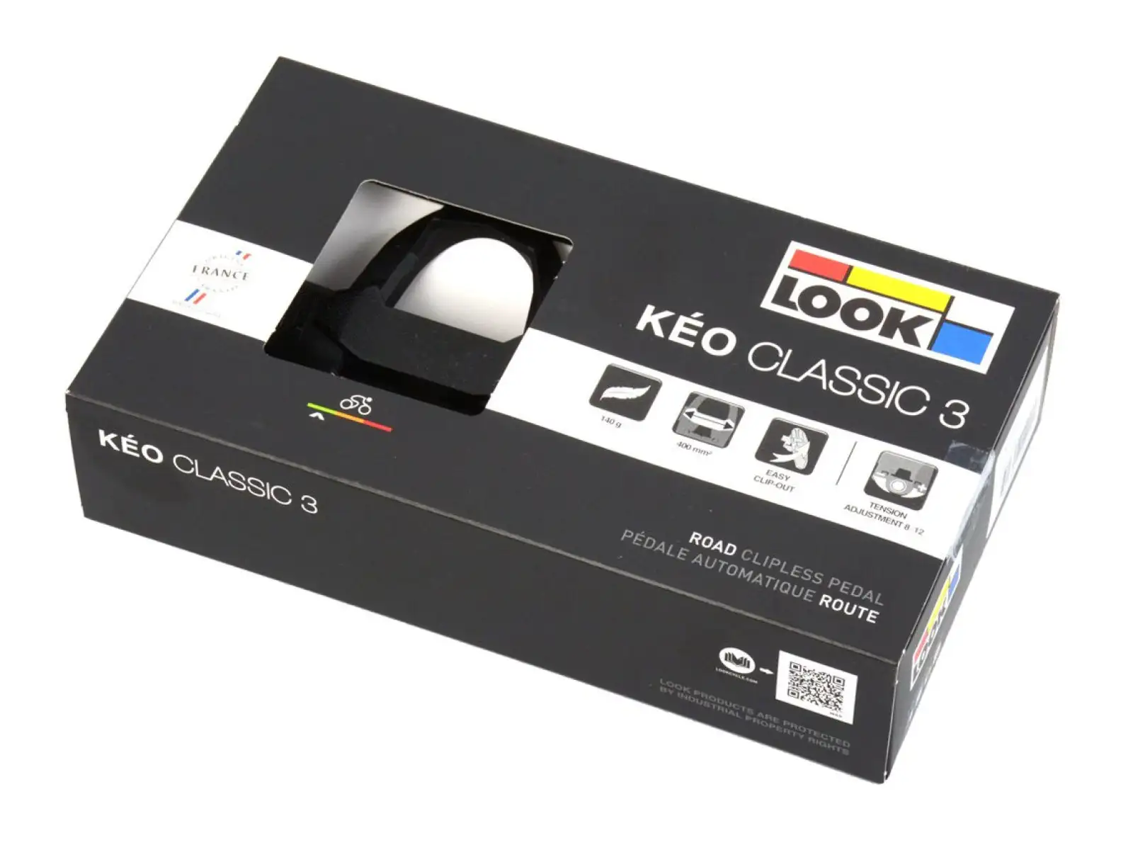 Look Keo Classic 3 clipless pedals black-white