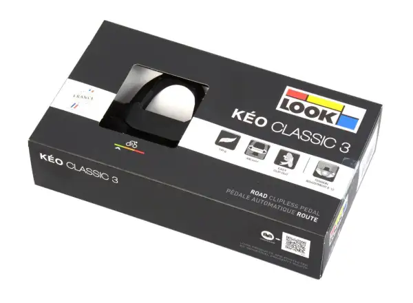 Look Keo Classic 3 clipless pedals black-white