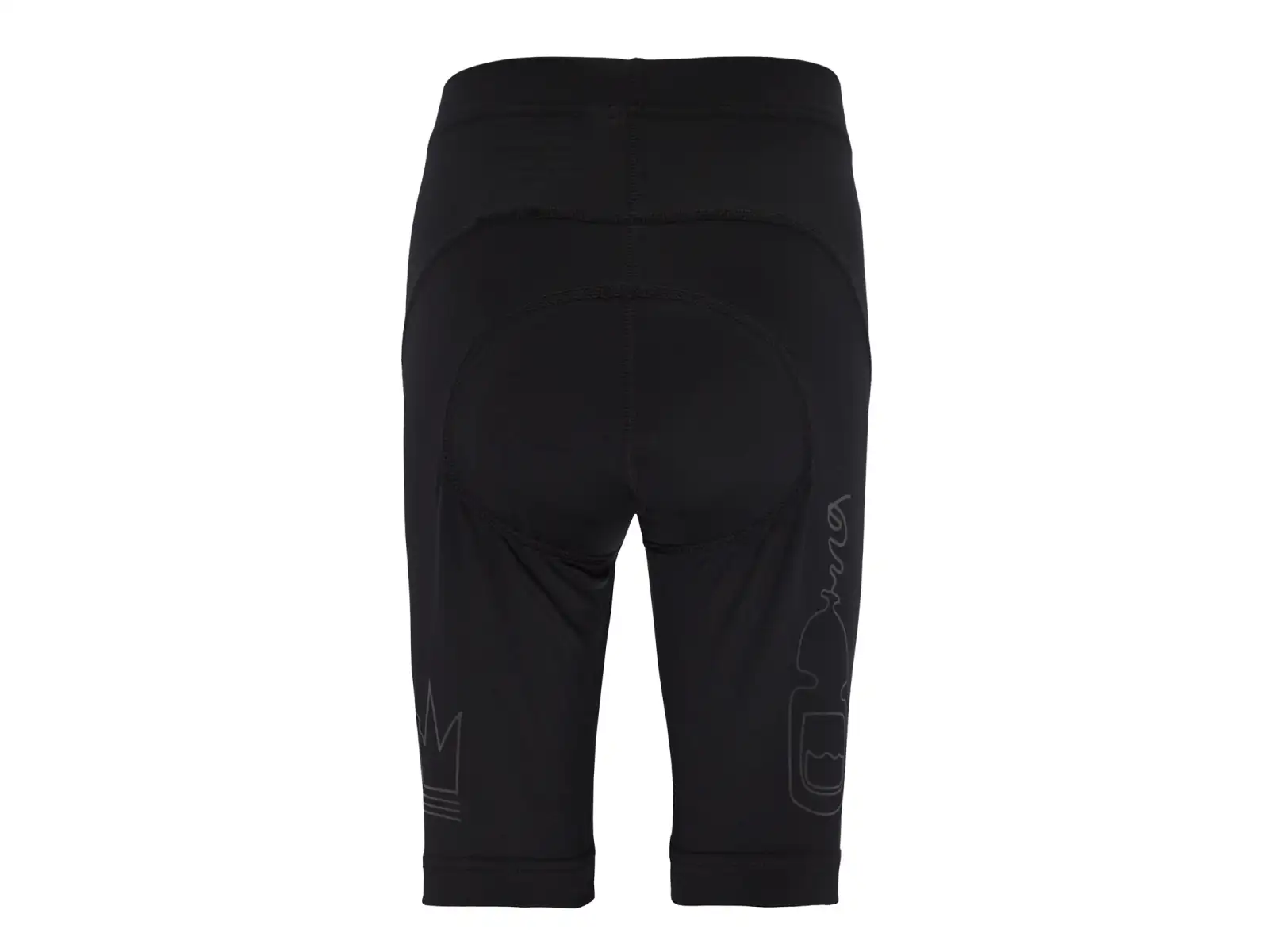Silvini Avisio children's shorts with padding Black