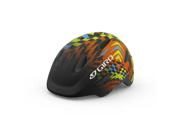 Giro Scamp children's helmet Mat Black/Check Fade