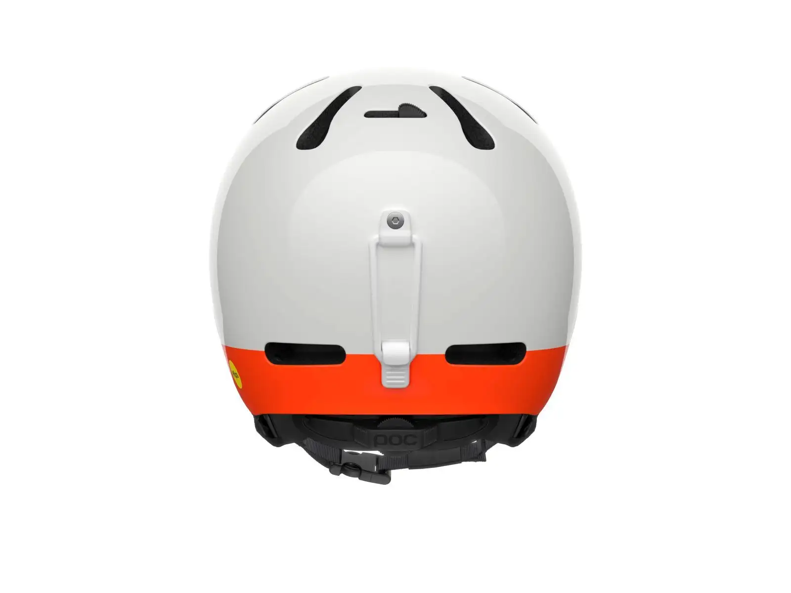 POC Fornix MIPS ski helmet Hydrogen White/Fluorescent Orange