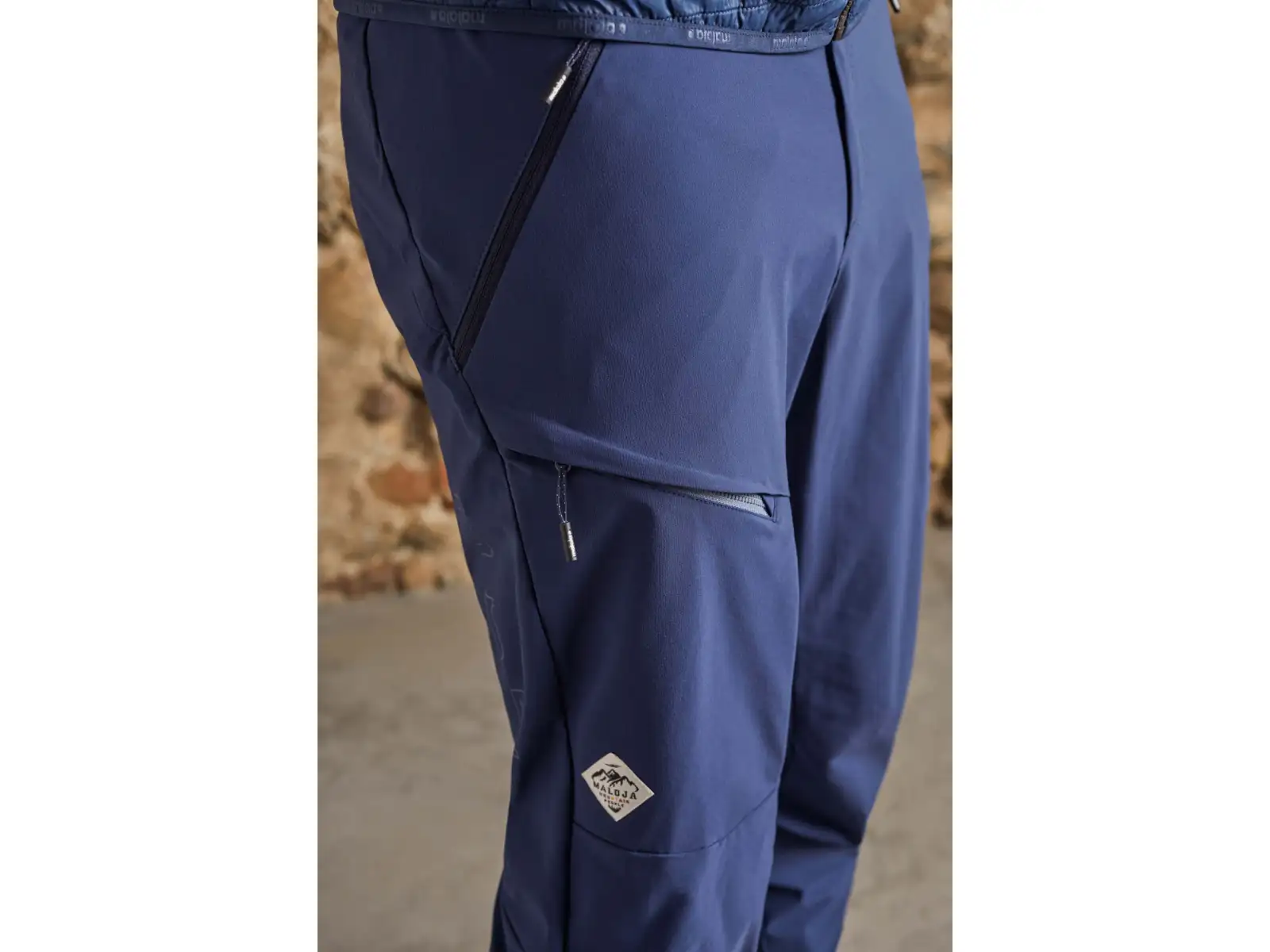 Maloja KhesarM. men's pants Moonless