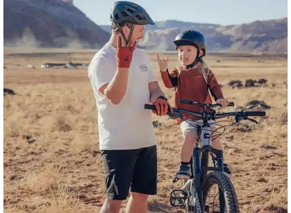 Kids Ride Shotgun Pro Combo child seat and handlebars on frame