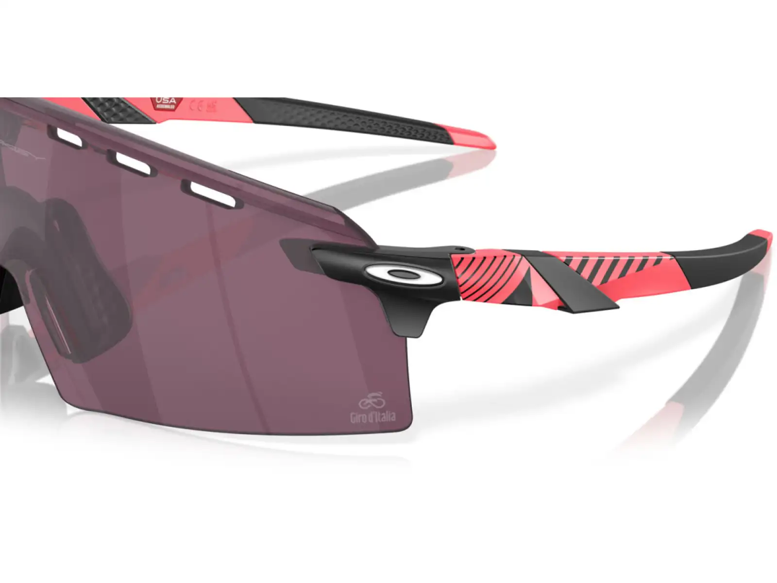 Oakley Encoder Strike Vented sunglasses GDI Pink/Prizm Road Black