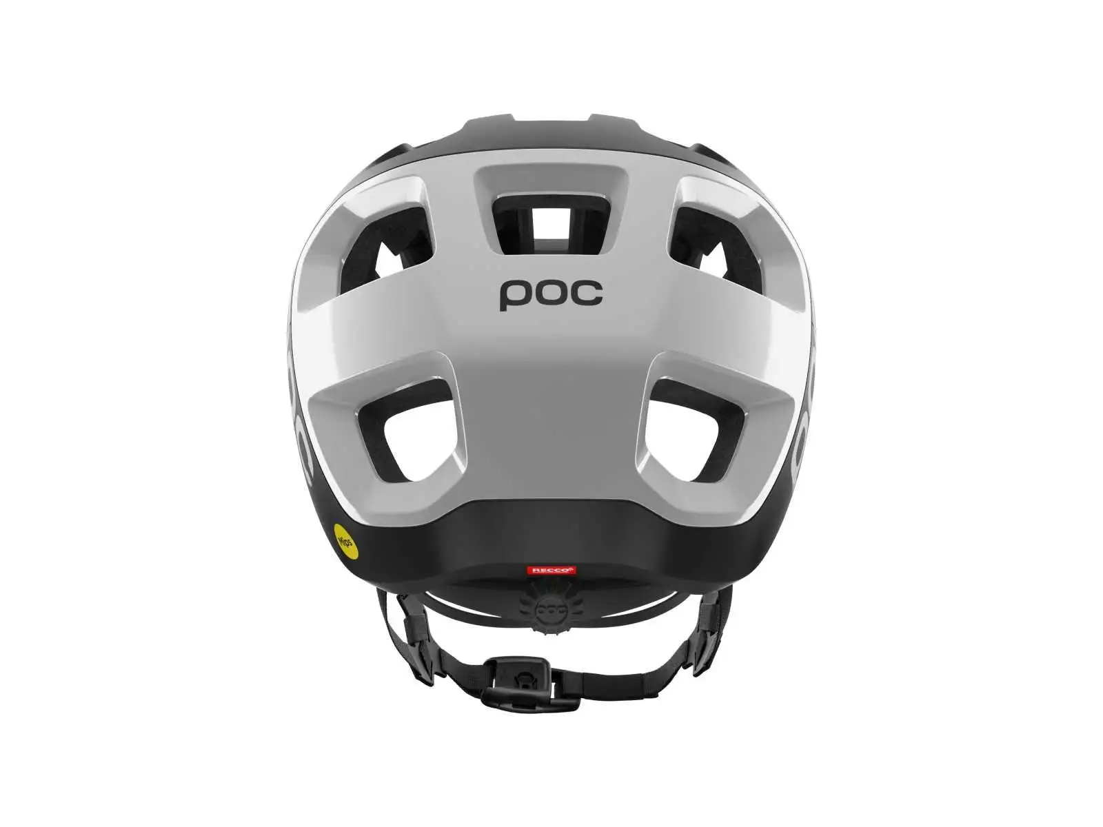 POC Cularis helmet Uranium Black Matt/Hydrogen White/Logo