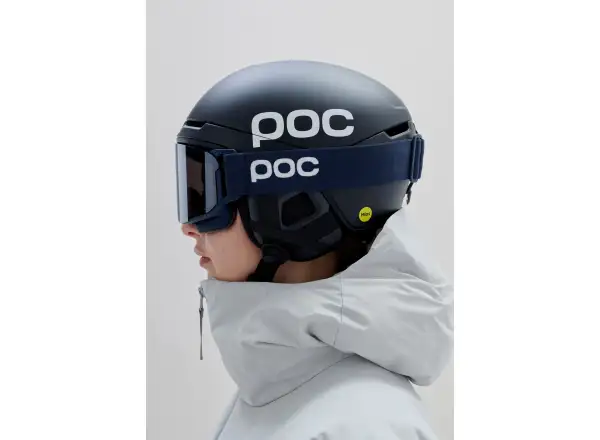 POC Nexal Mid ski goggles Apatite Navy/Partly Sunny Navy Blue