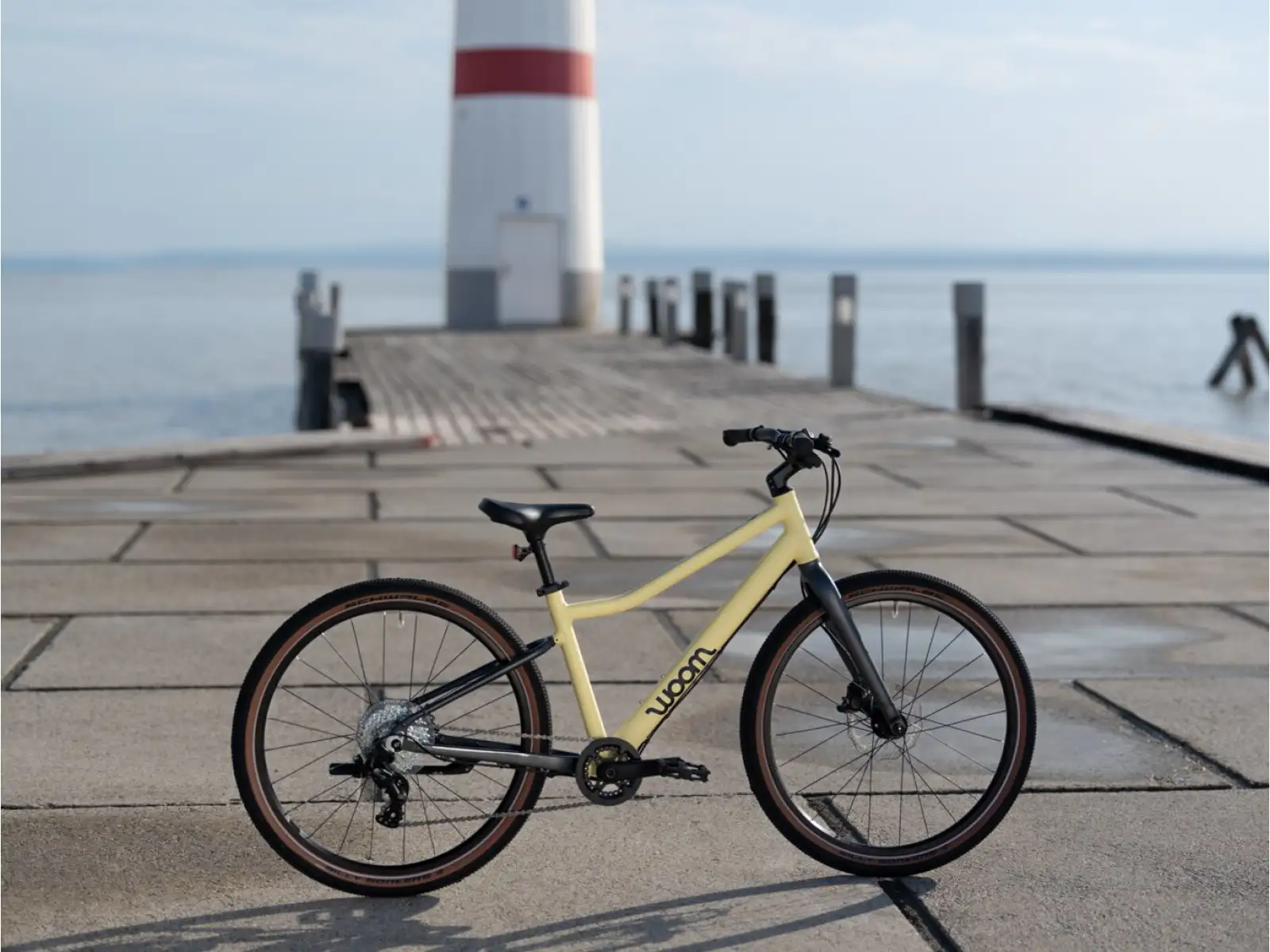 Woom 4 EXPLORE children's bike mellow yellow