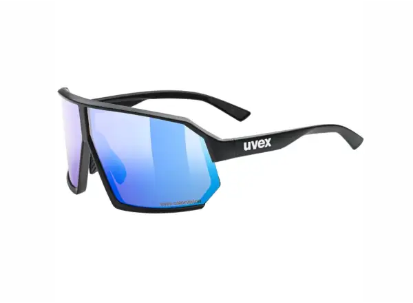 Uvex Sportstyle 237 ColorVision glasses Black Matt/Mirror Blue