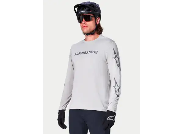 Alpinestars A-Dura Switch men's jersey long sleeve Light Grey