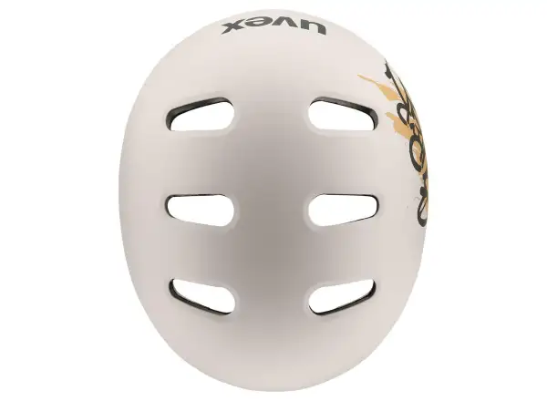 Uvex Kid 4 Style kids helmet Super Hero Warm Grey Matt