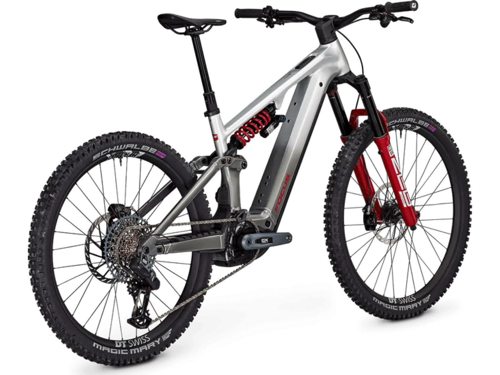 Focus SAM2 6.0 full-suspension e-bike Nepalsilver/Steelgrey