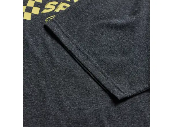 Troy Lee Designs Finish Line men's T-shirt short sleeve Black heather