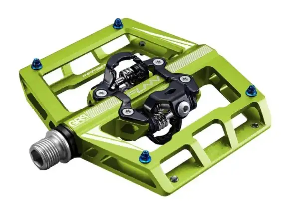 Funn Mamba S pedals double-sided Wasabi
