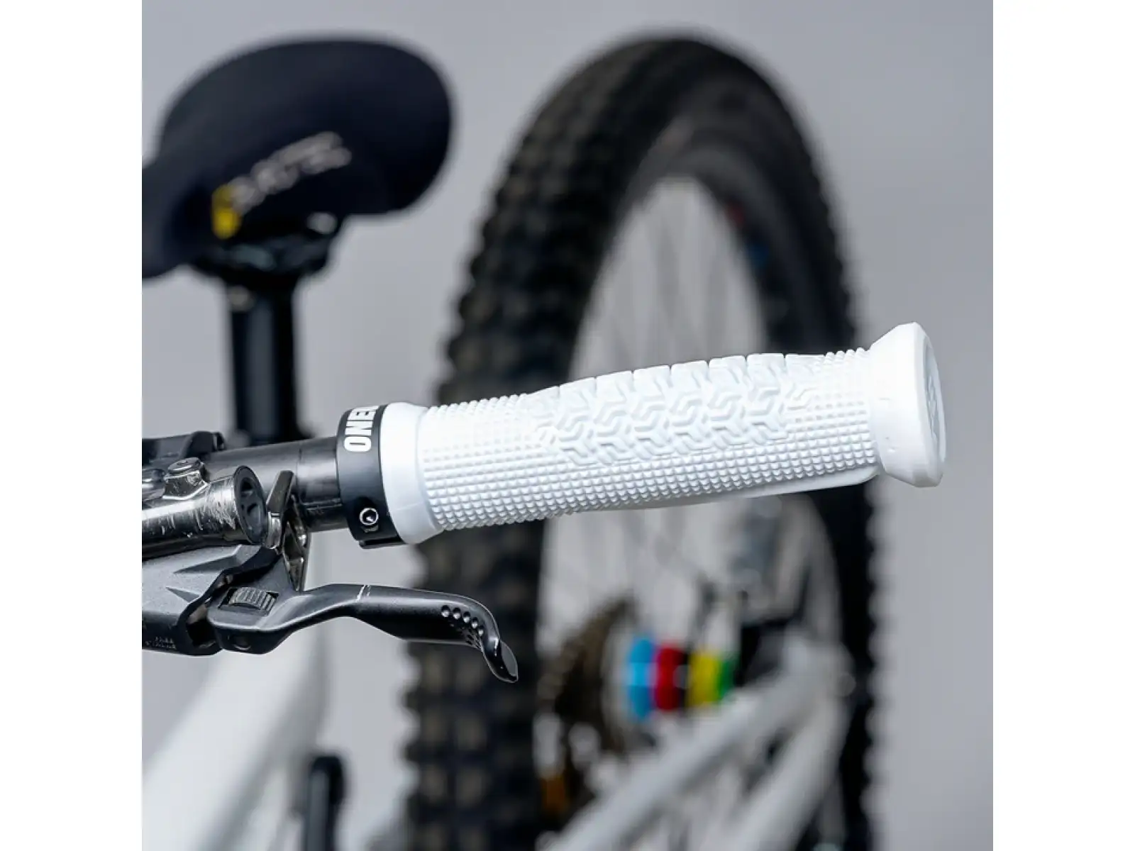 One Up Goldstone Grips White