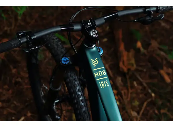 Ibis HD6 XT Di2 full-suspension mountain bike Green