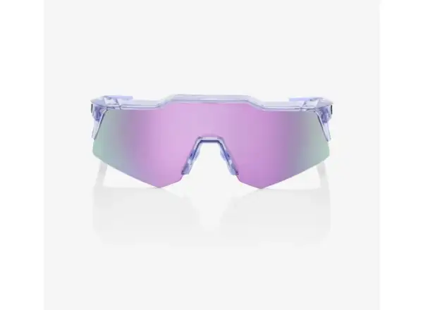 100% SPEEDCRAFT XS HiPER Lavender Mirror Glasses Transparent/Purple