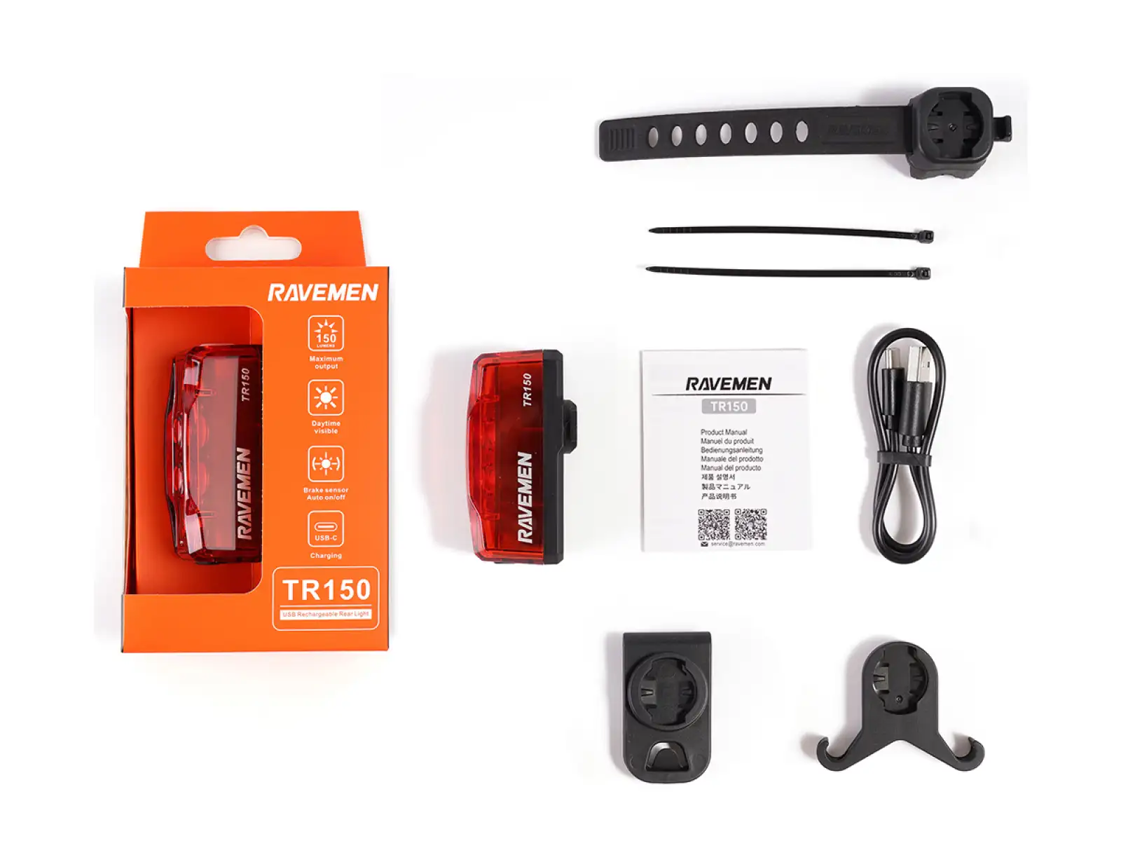 Ravemen TR150 rear light