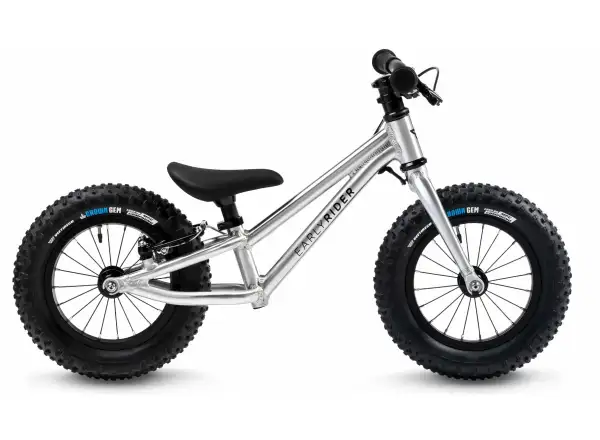Early Rider Big Foot 12 children's balance bike Brushed Aluminium
