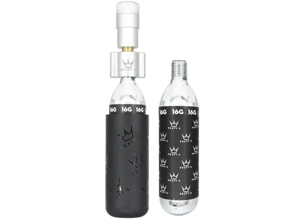 Peatys Holeshot CO2 set 16 g Silver