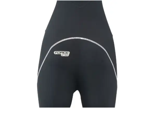 Force Z70 softshell pants with braces without insert black