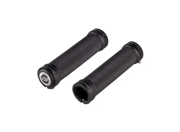 Force rubber grips black secured 128mm