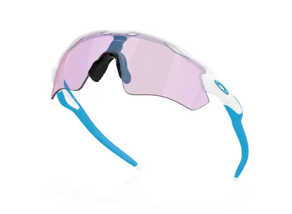 Oakley Radar EV Path photochromic glasses Matte White/Prizm Transitions Cobalt