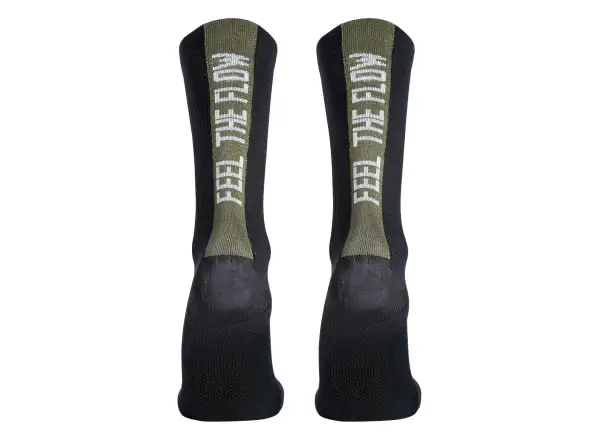 Northwave Feel The Flow Socks Black/Forest Green