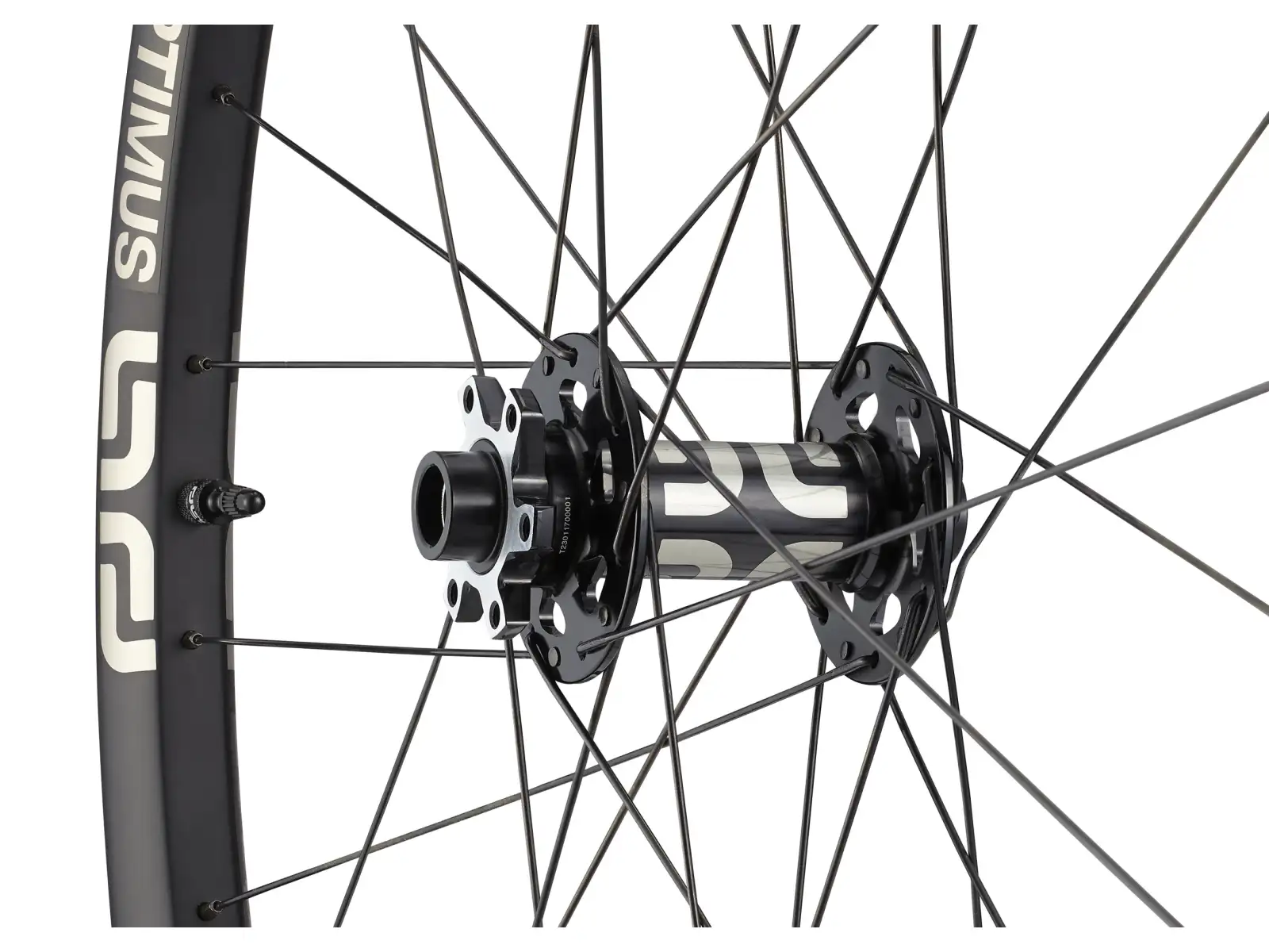 E-13 Optimus Race Carbon Boost 29" front wheel Black