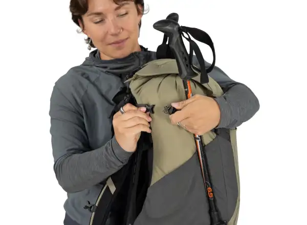 Osprey Hikelite backpack 32 l Tungsten/Yellow