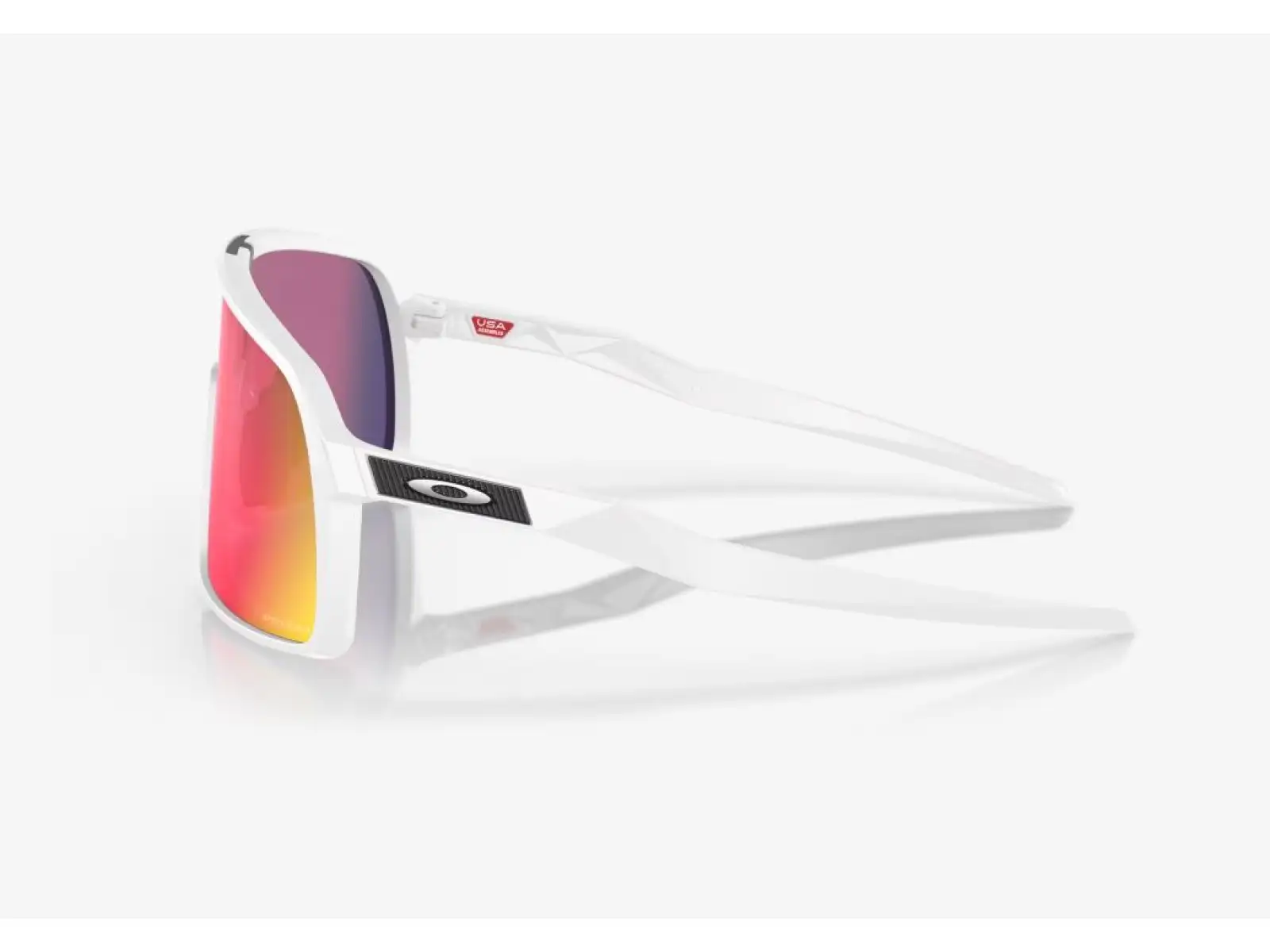 Oakley Sutro glasses Matte White/Prizm Road