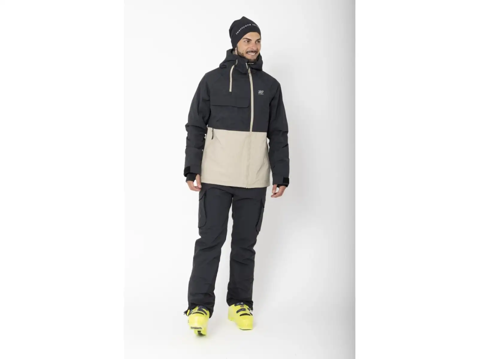 2117 of Sweden Krasse men's ski jacket Black