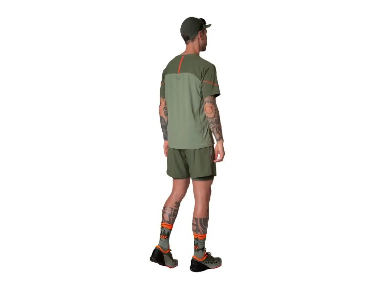 Dynafit Alpine Pro 2in1 men's running shorts Thyme