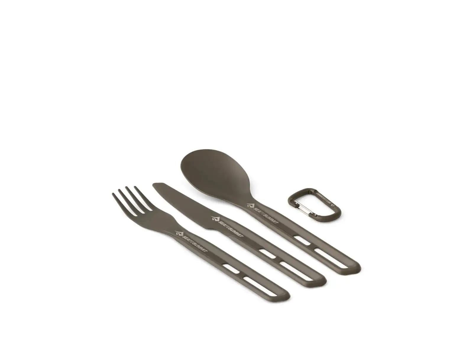 Sea to Summit Frontier Ultralight 3 piece cutlery set with carabiner