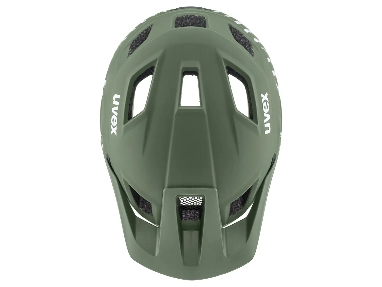 Uvex Access helmet Moss Green/White Matt