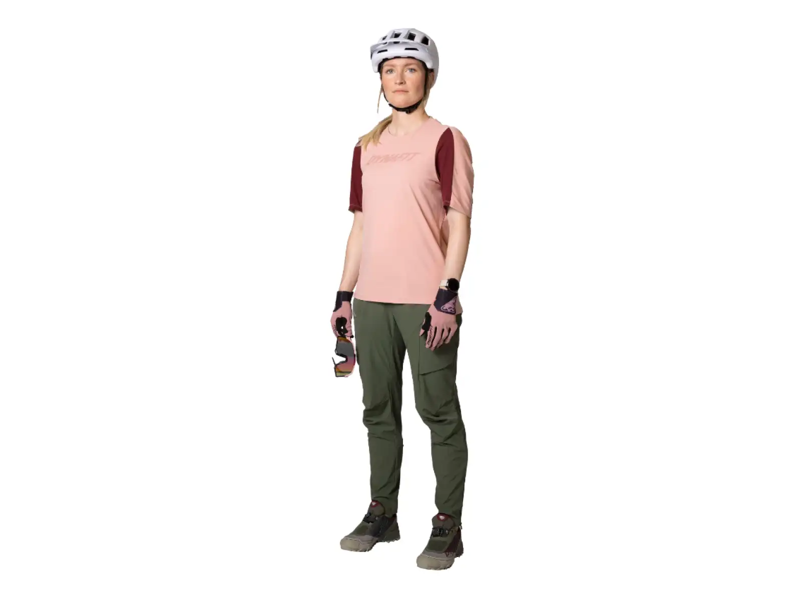 Dynafit Ride women's jersey short sleeve Pale Rose