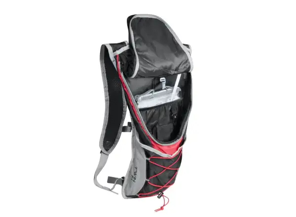 Force Twin Plus backpack 14+2 l reservoir black/red