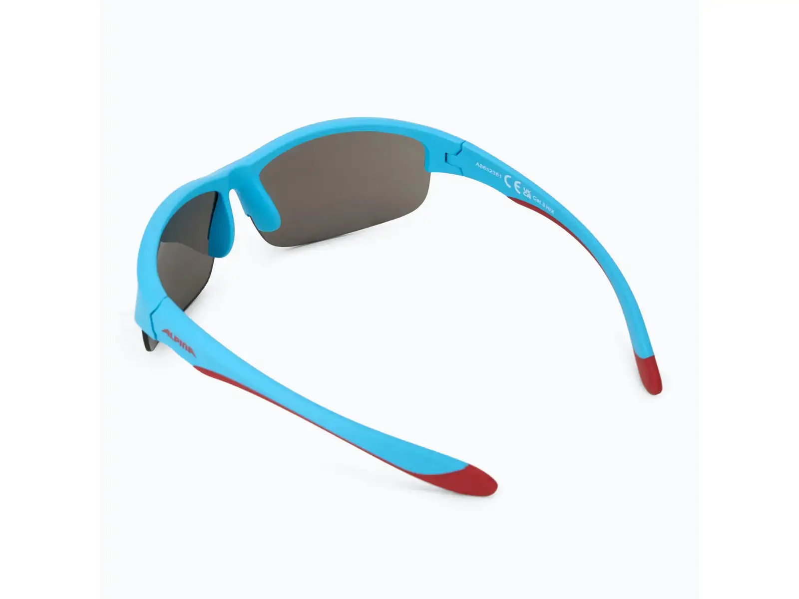 Alpina Flexxy Youth HR children's glasses Blue-Red Matt/Blue mirror