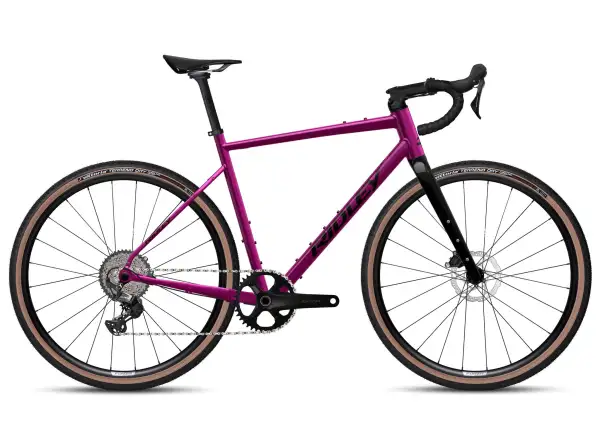Ridley Kanzo Adventure Alu GRX600 gravel bike Jazzberry Jam Metallic/Black