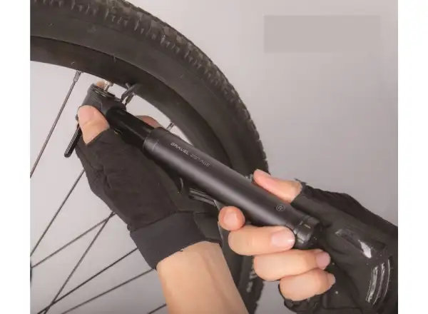 Topeak Gravel 2Stage mini pump 18.4cm Black