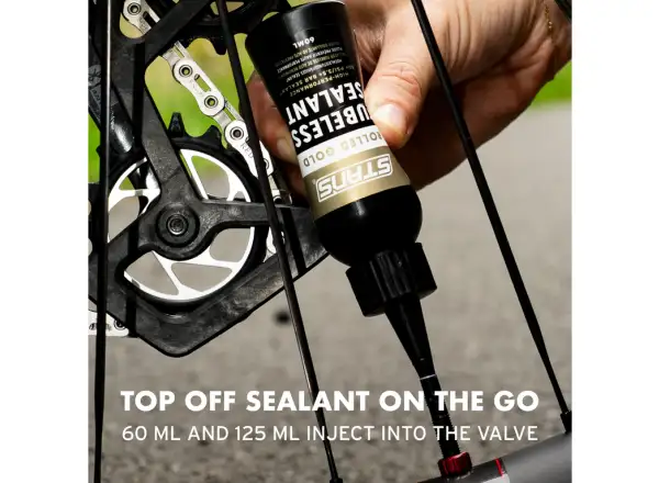 No Tubes Rolled Gold tubeless sealant for road and gravel 125 ml
