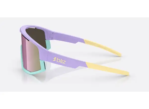 Bliz Fusion Small sunglasses Matt Pastel Purple/Brown&Rose Mirror