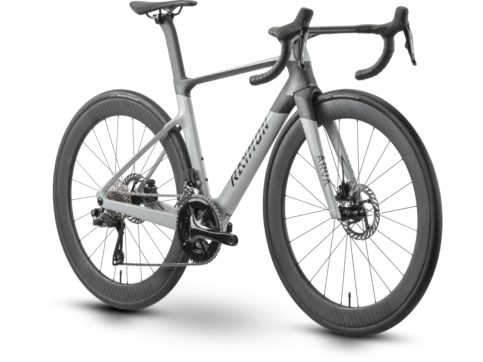 Raymon Arva Comp 24S 105 Di2 road bike timelessgrey/carbon