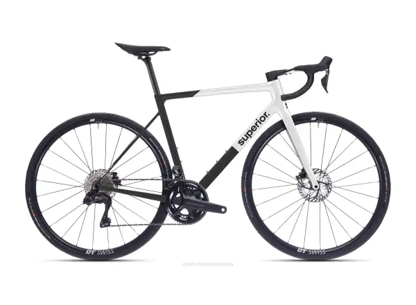 Superior RR 9.4 road bike Matte Carbon / White
