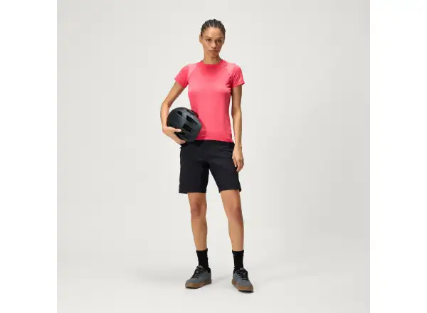 Endura SingleTrack women's jersey short sleeve Punch Pink