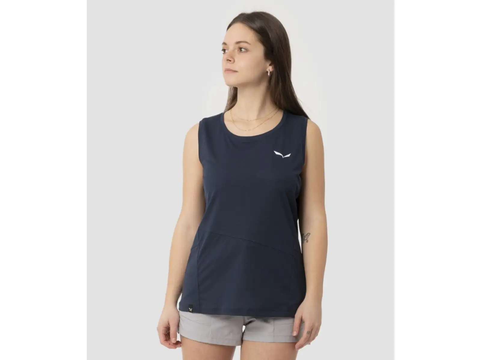 Salewa Puez Sporty Dry women's top Morning Blue